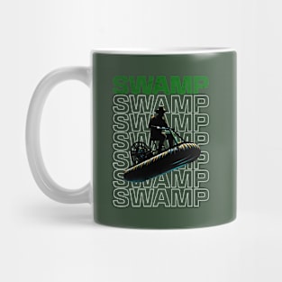 Swampboat Swamp Multitext Design Mug